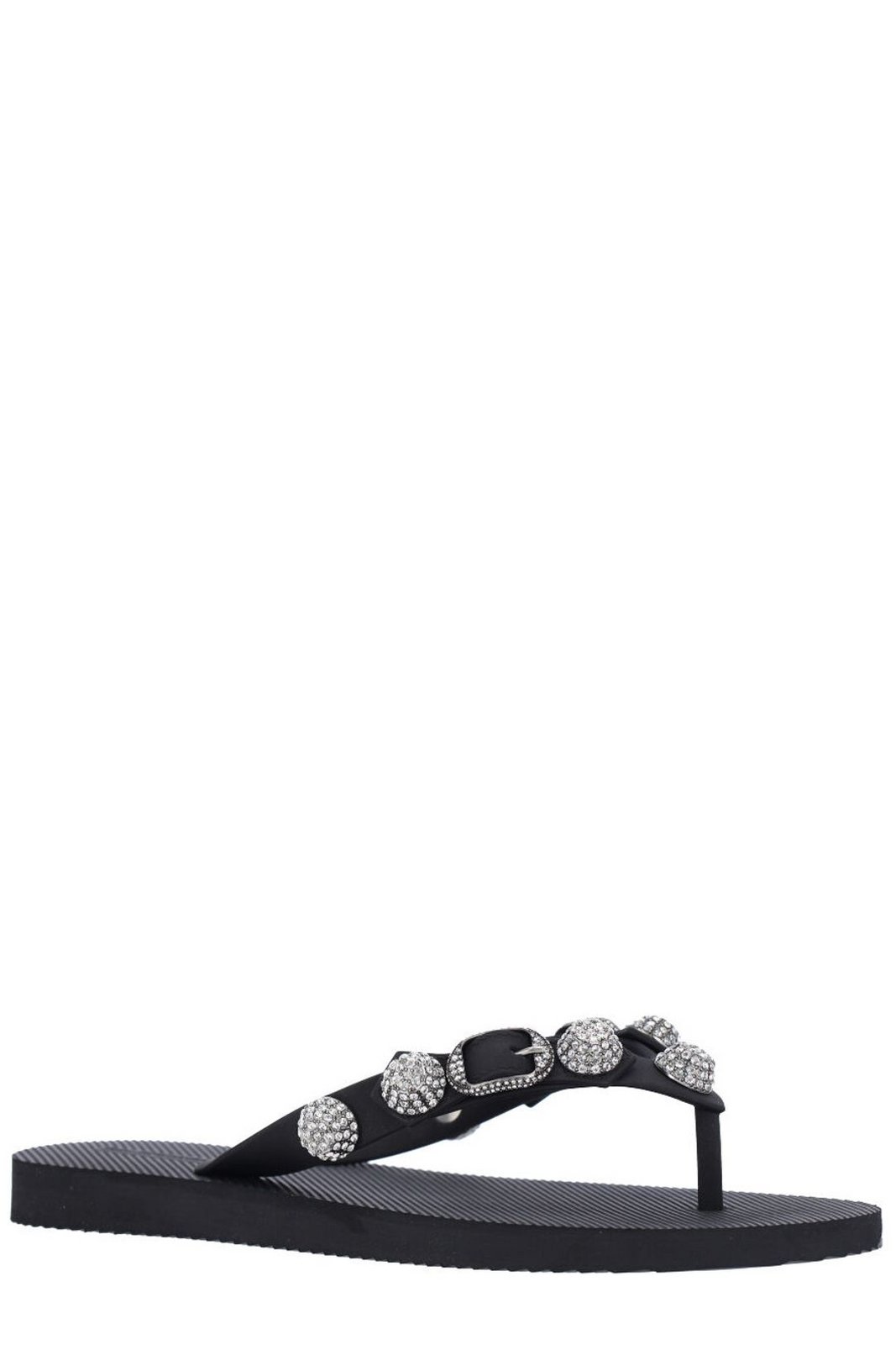 Balenciaga Cagole Studded Thong Sandals