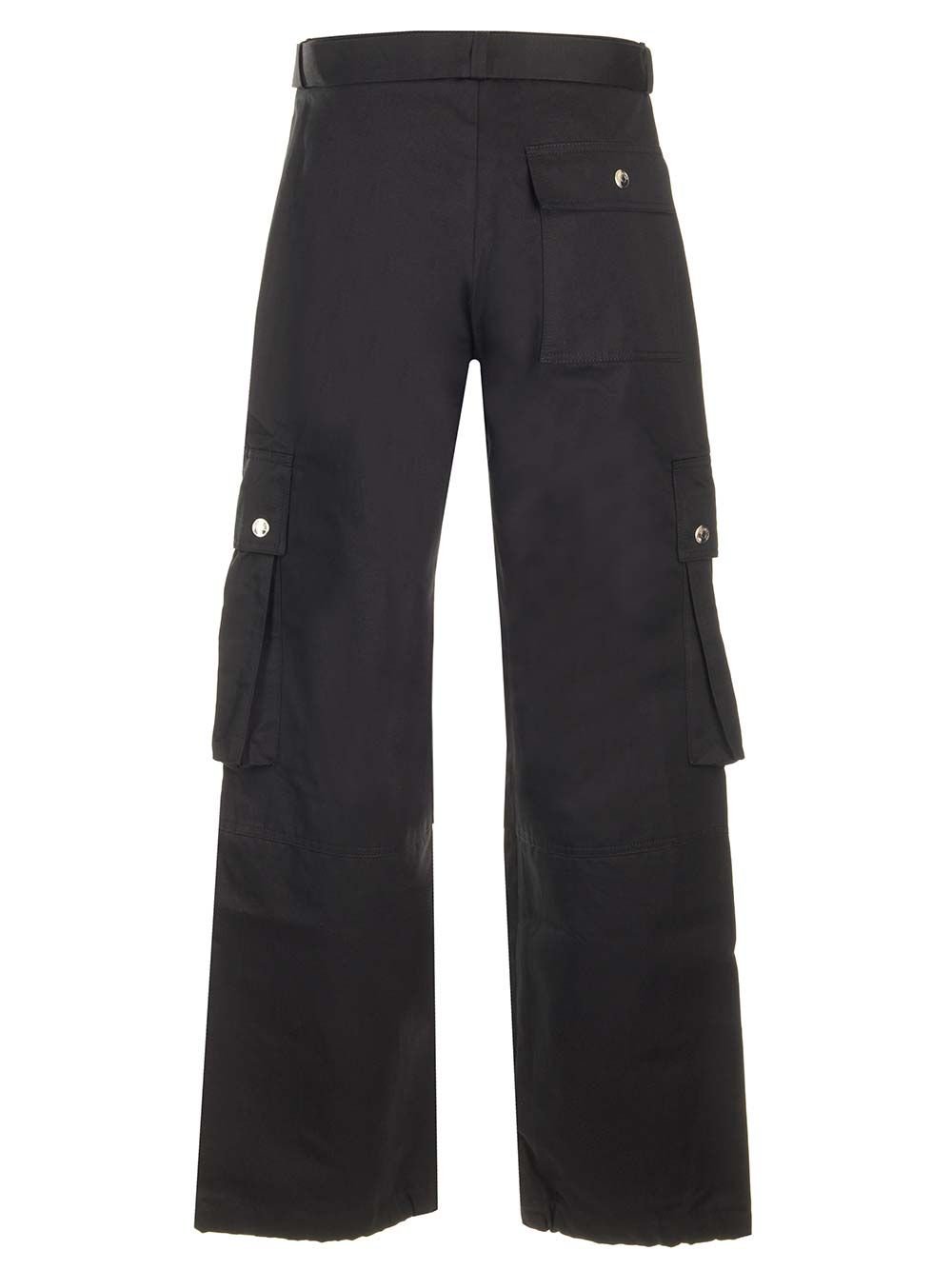 Jacquemus Le Cargo Belted Wide Leg Trousers