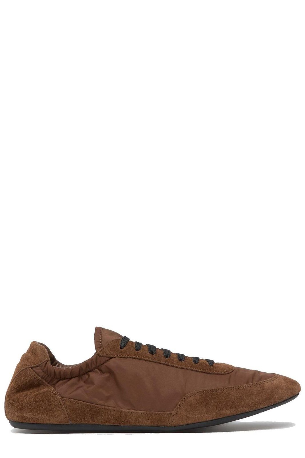 Prada Collapse Re-Nylon Lace-Up Sneakers