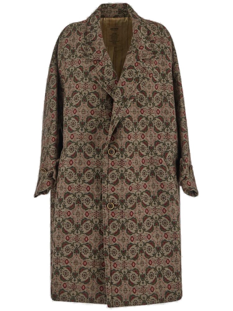 UMA WANG 22AW CASSIE COAT S（Uma Wang Cassie Single-Breasted