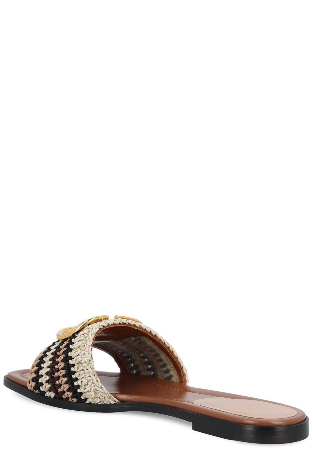 Valentino VLogo Signature Slip-On Slides