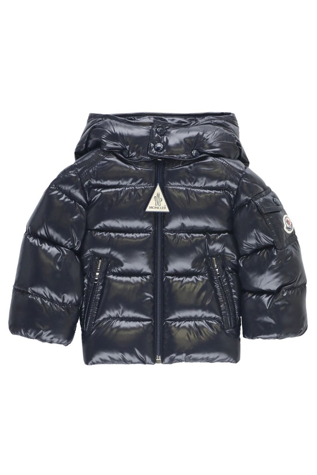 Moncler Enfant Zipped Hooded Jacket