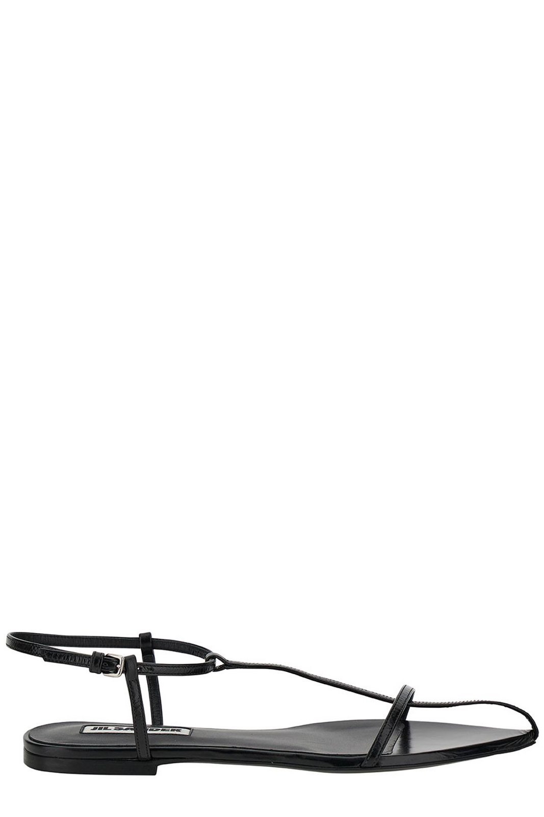 Jil Sander Pointed Toe Caged Sandals