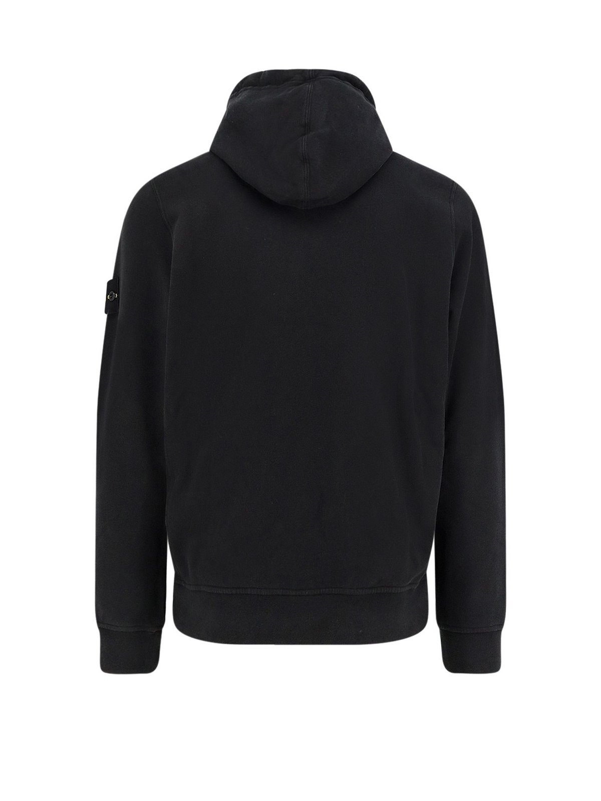 Stone Island Logo Patch Drawstring Hoodie