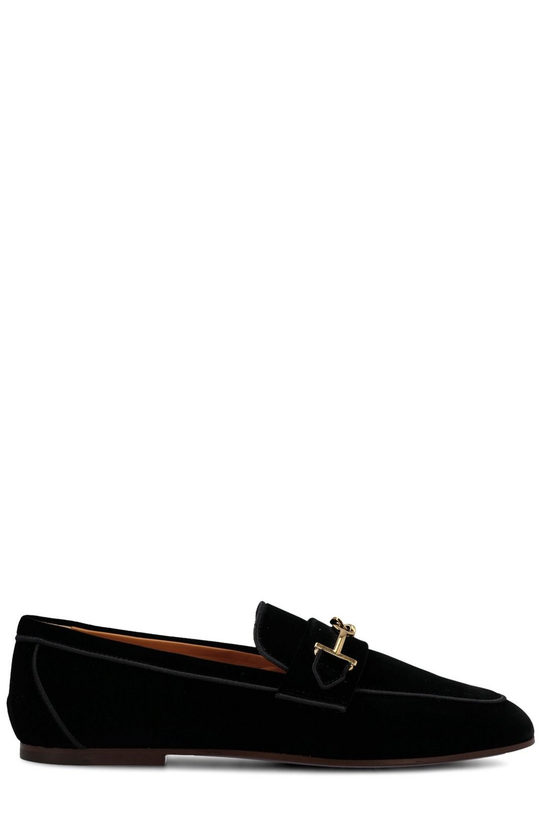 Tod's Round Toe Velvet Loafers