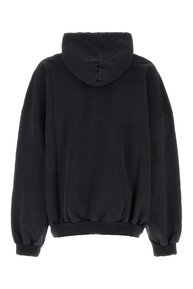 Balenciaga 3b Liquefied Oversized Hoodie – Cettire