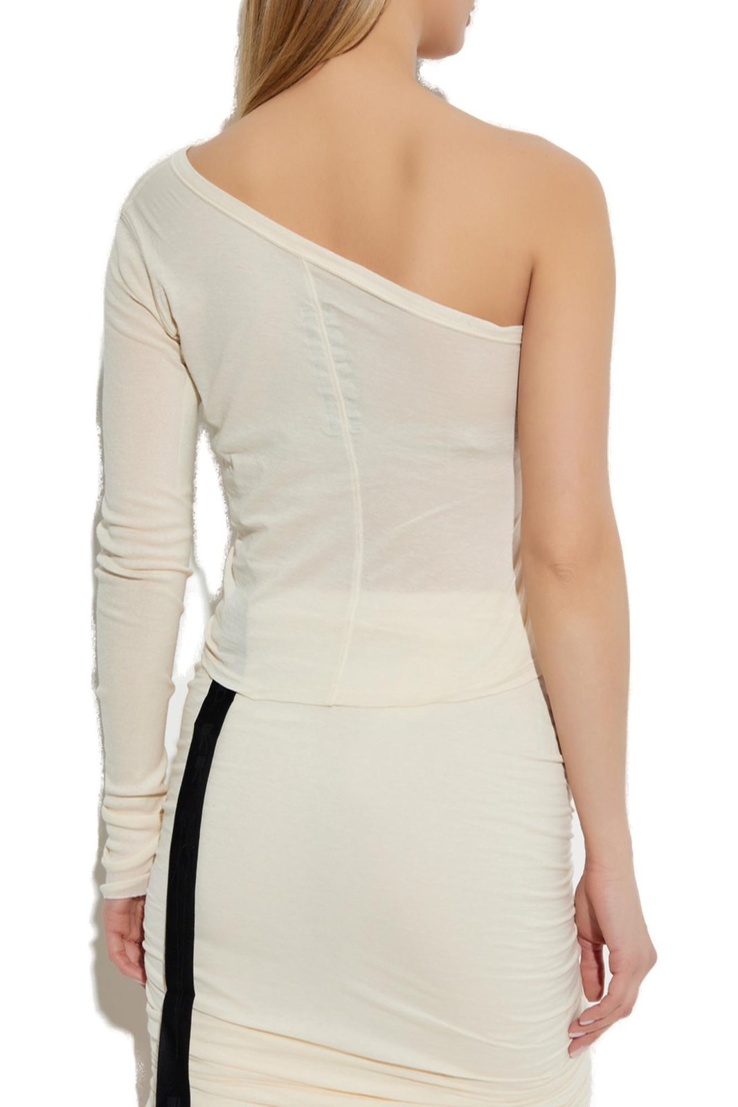 Rick Owens DRKSHDW Ziggy Asymmetric Neck T-Shirt