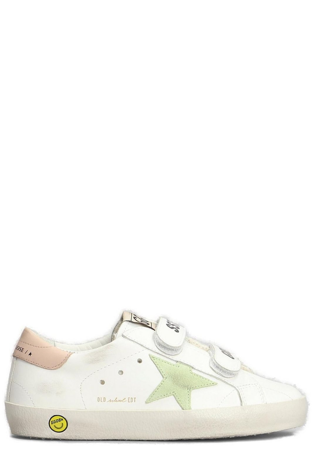 Golden Goose Kids Old School Logo Printed Sneakers