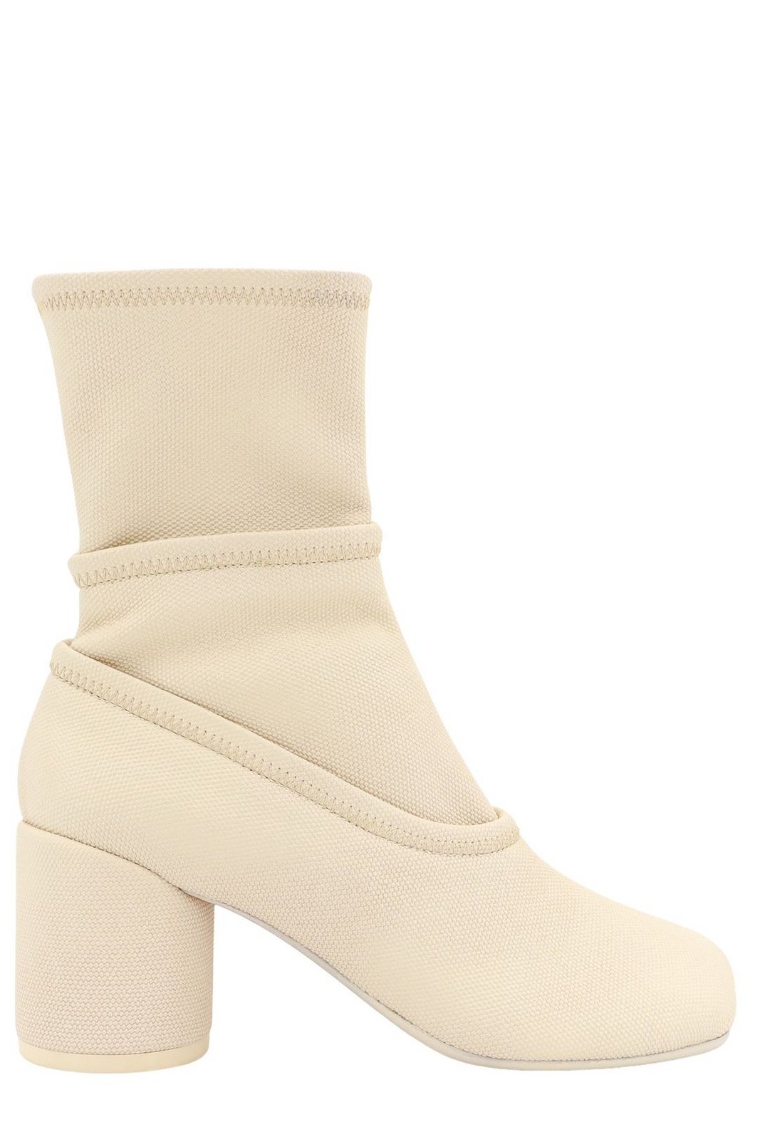 MM6 スクウェアトゥ ブーツ 36 オフホワイト（MM6 Maison Margiela 
