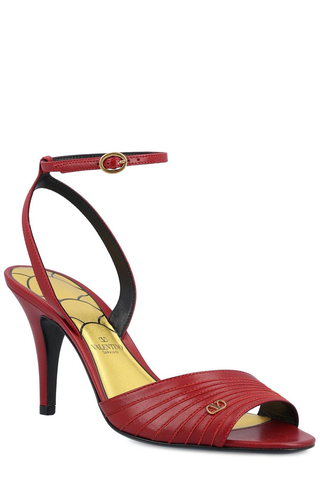 Valentino Ladycrush Ankle-Strap Sandals