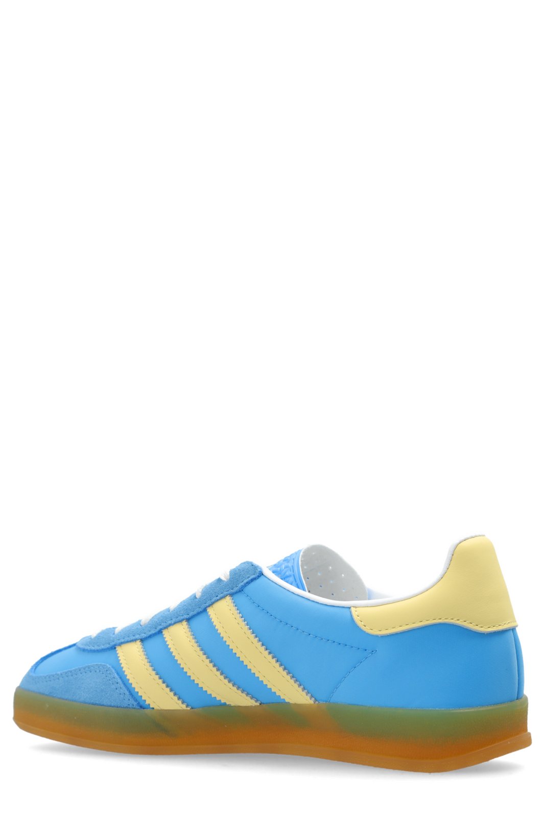 adidas gazelle silver green womens Adidas Women's Gazelle Indoors Blue Bird / Cloud White / Blue Bird Low Top  Sneakers