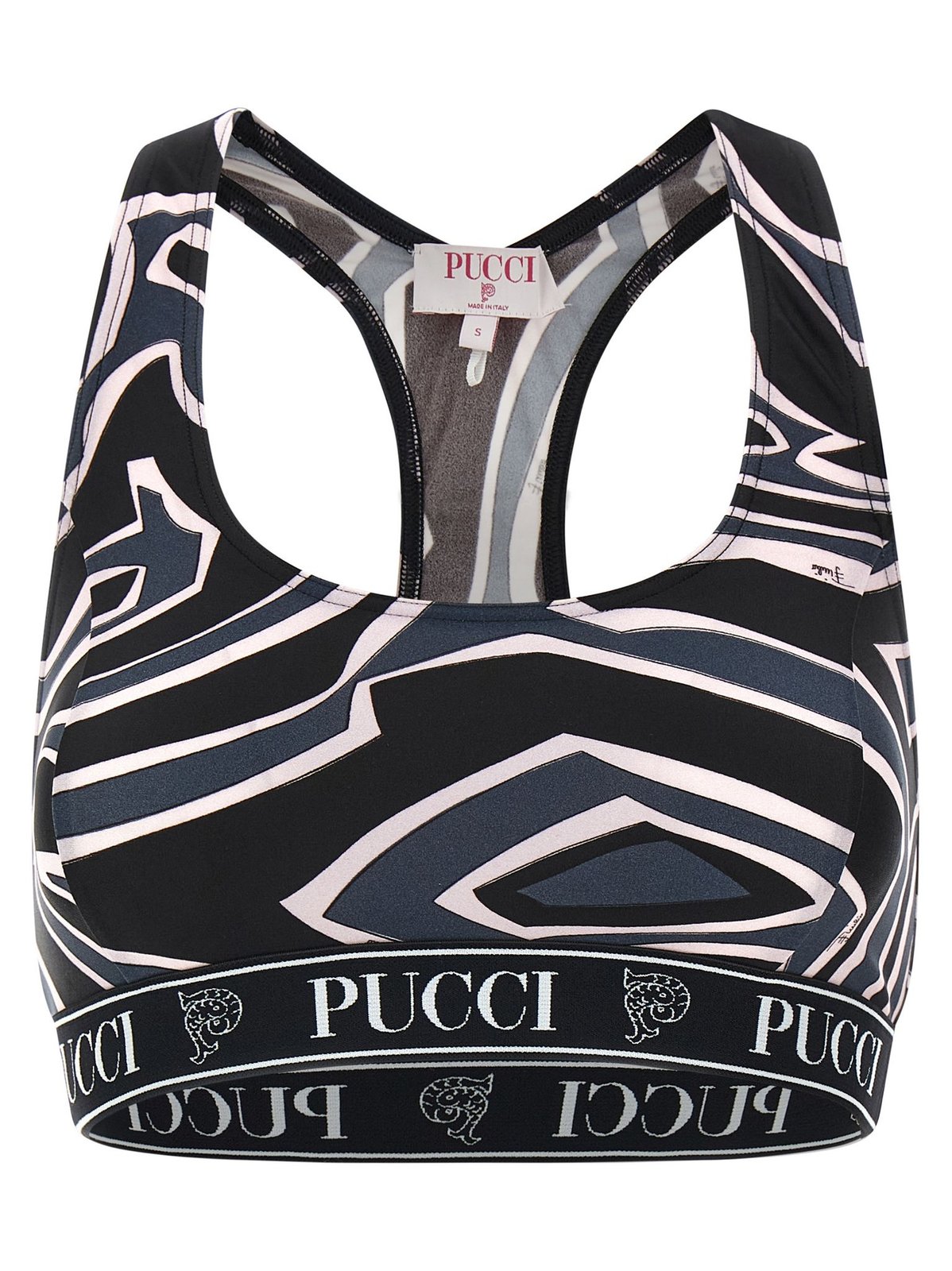 PUCCI Logo Printed Stretched Top