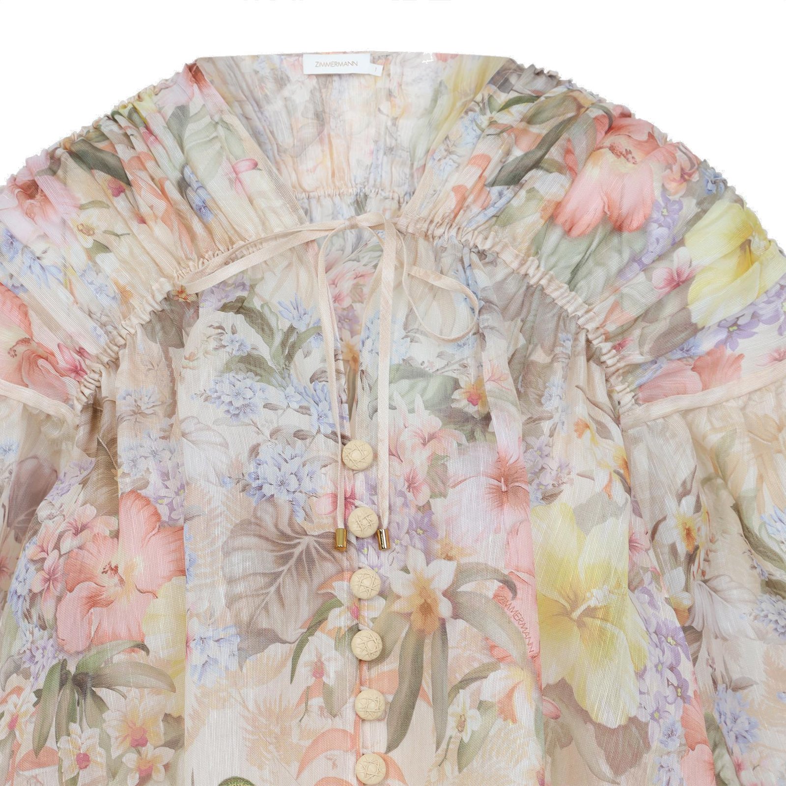 Zimmermann Illuminate Drawn Blouse