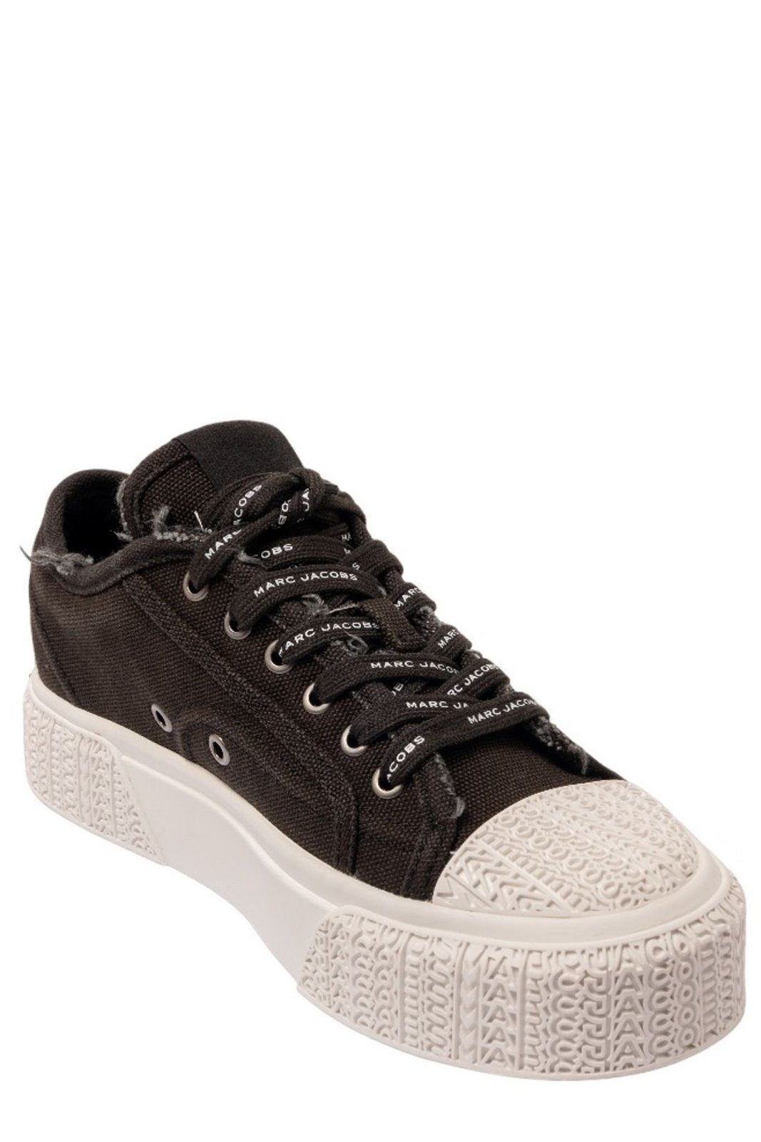 Marc Jacobs Distressed Lace-Up Sneakers