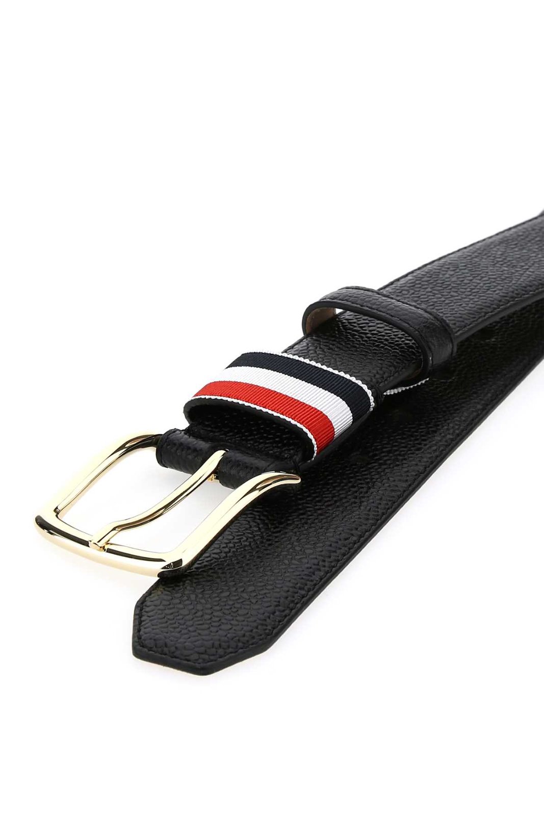 Thom Browne ストライプ バックル ベルト – Cettire