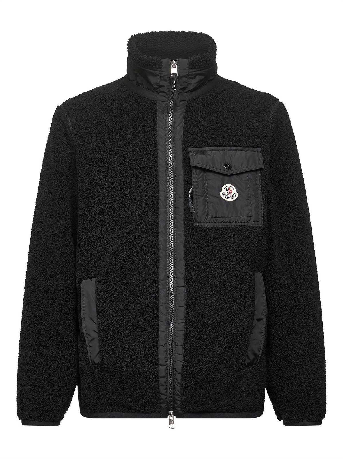 Moncler Teddy Zip-Up Sweatshirt