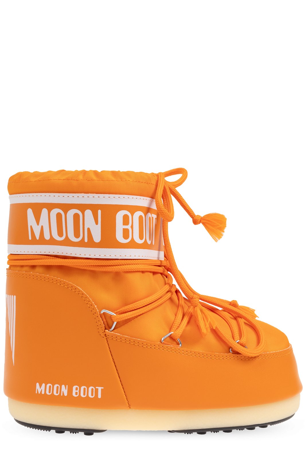Moon Boot Kids Icon Logo Printed Lace-Up Boots