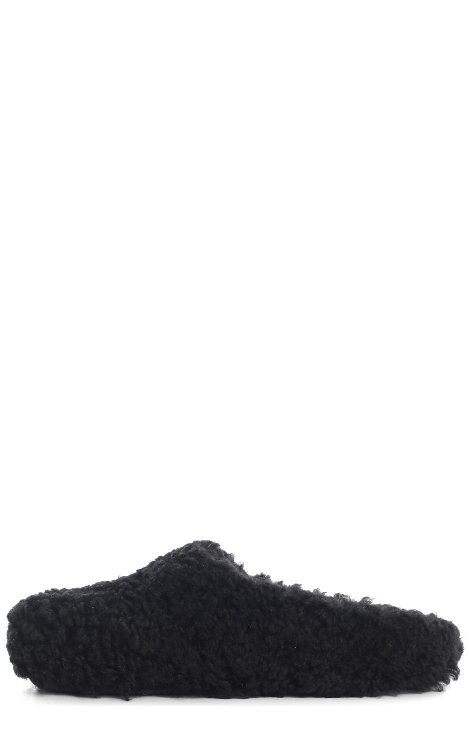 Marni Shearling Slip-On Mules