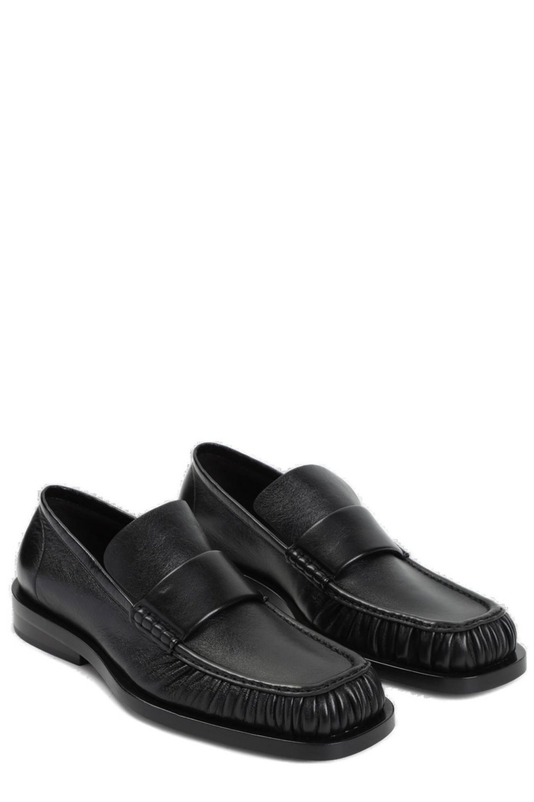 正規品試着のみ　定価約15万→44999早い者勝ち‼️ジルサンダー　ミュール　38 ジル サンダー スクエアトゥ スリッポン ローファー