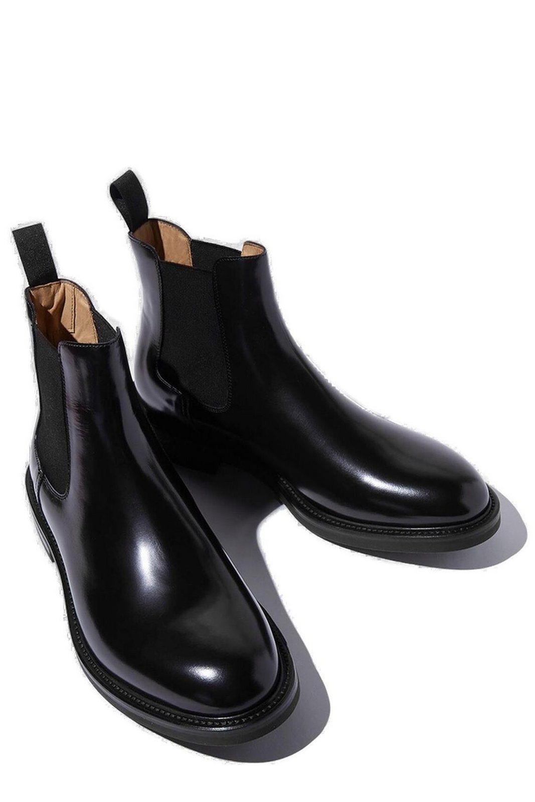 Shop Scarosso Eric Almond-Toe Chelsea Boots on Sale at