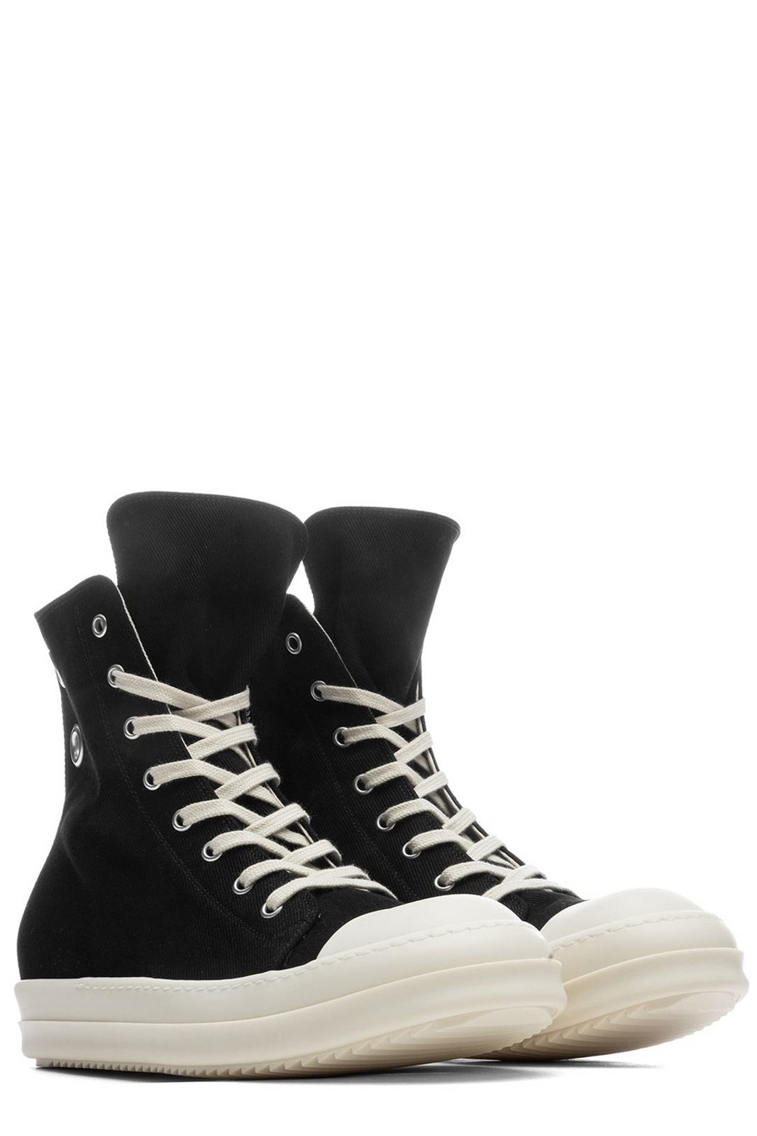 Rick Owens DRKSHDW Eyelet-Detailed Lace-Up Sneakers