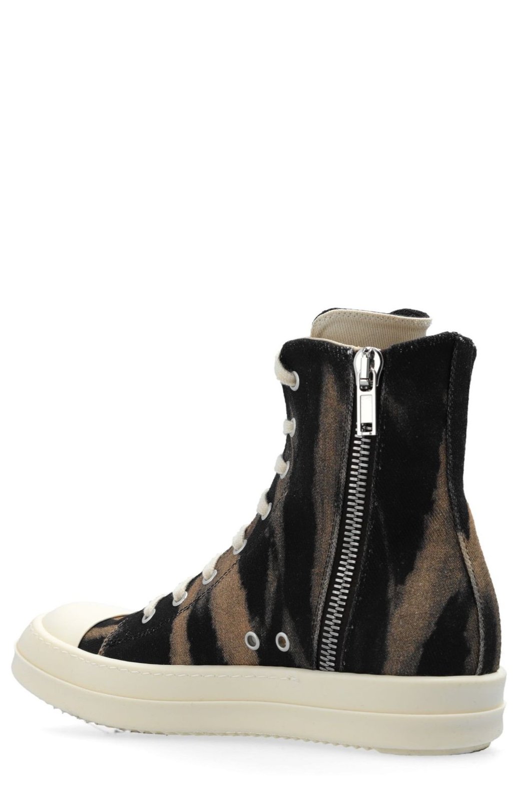 Rick Owens DRKSHDW Tie-Dye Effect High-Top Sneakers