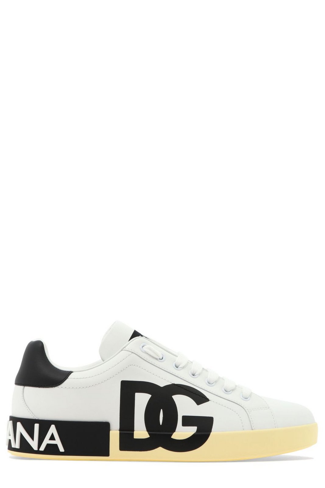 dolce and gabbana logo print sneakers