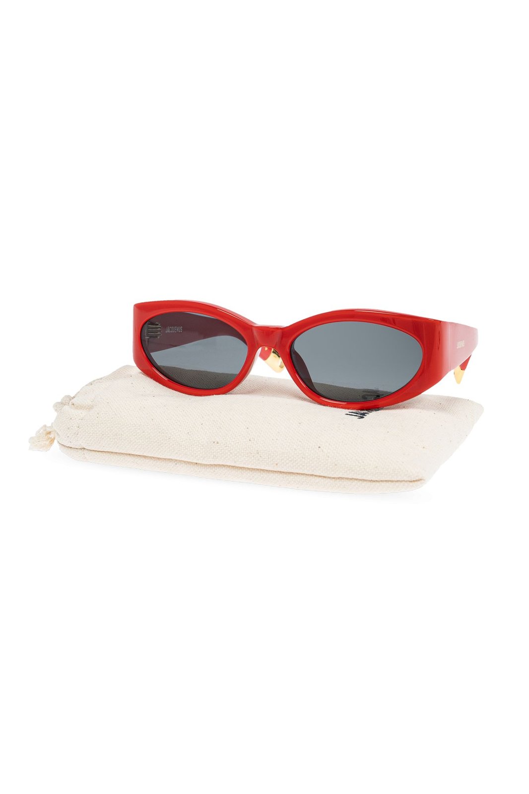 Jacquemus Oval Frame Sunglasses
