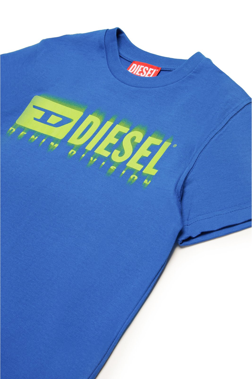 Diesel Kids Logo Printed Crewneck T-Shirt