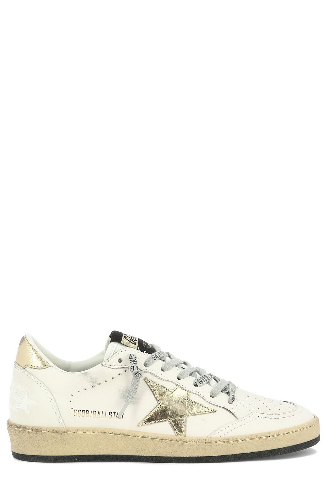 Golden Goose Deluxe Brand Logo Patch Low-Top Sneakers