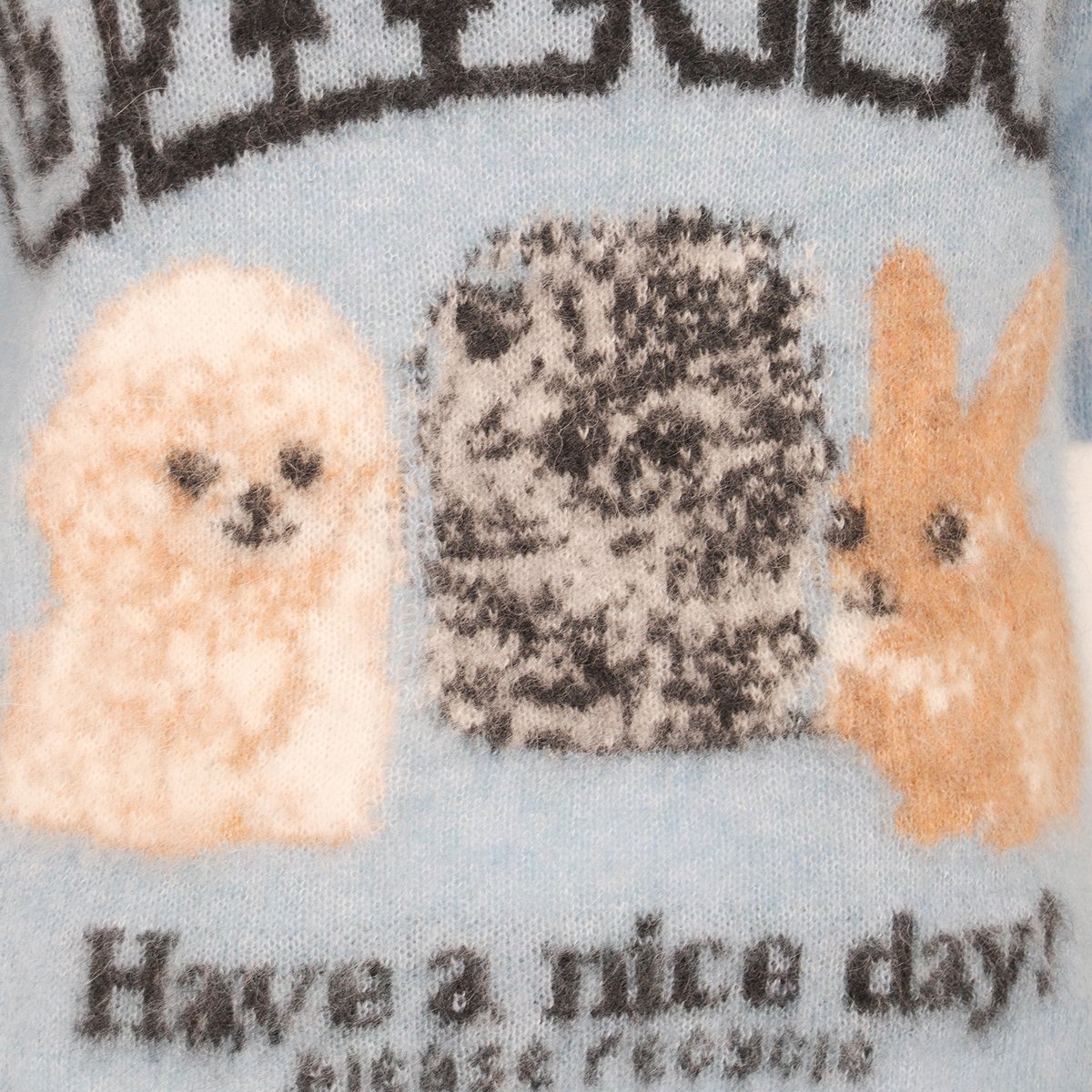 Ganni Animal Intarsia Jumper