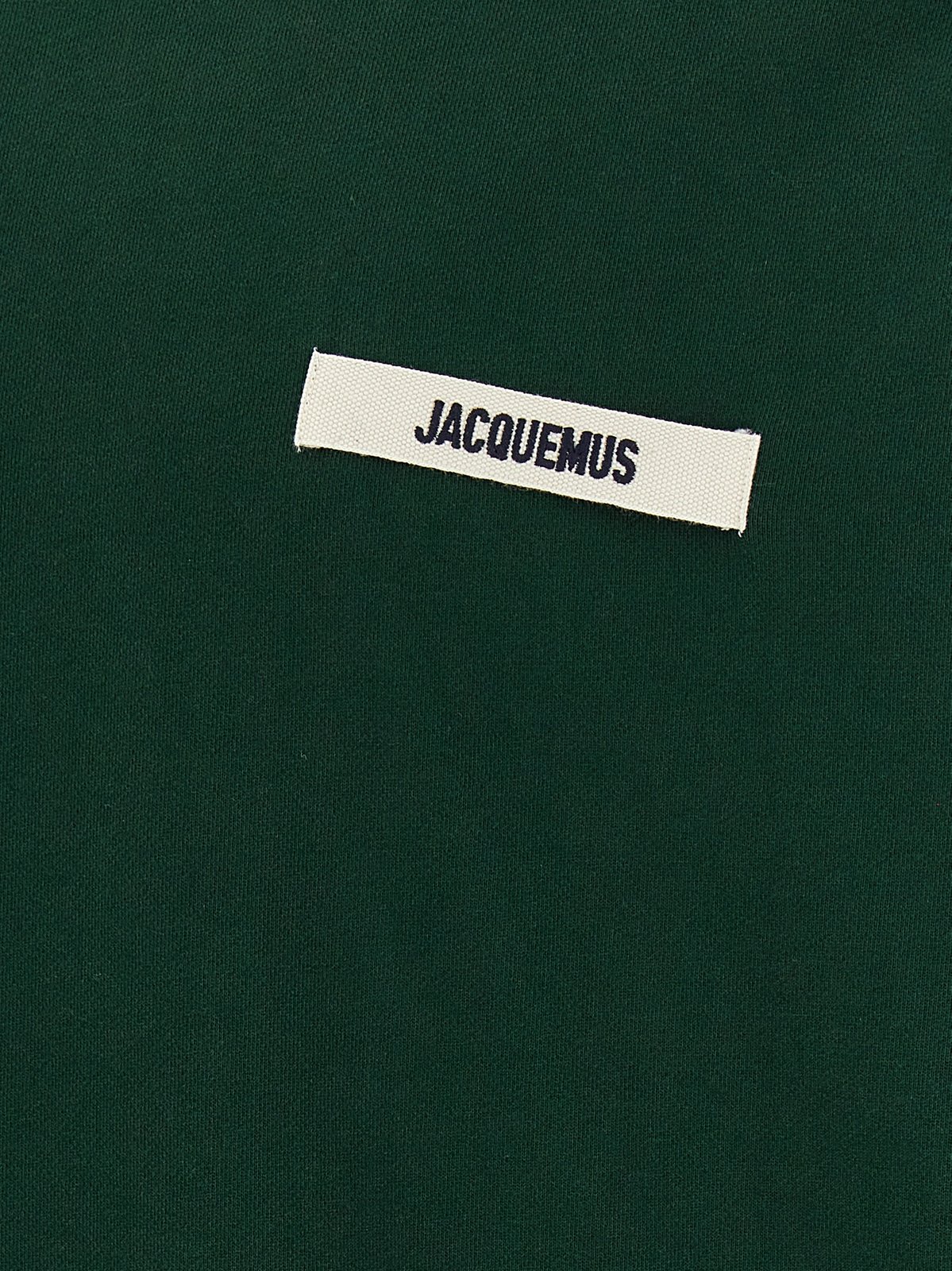 Jacquemus Logo Patch Long Sleeved Hoodie
