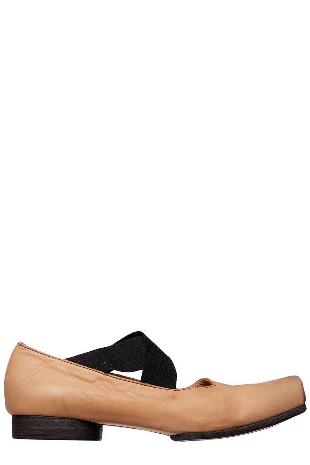 Uma Wang Square-Toe Slip-On Ballerina Shoes