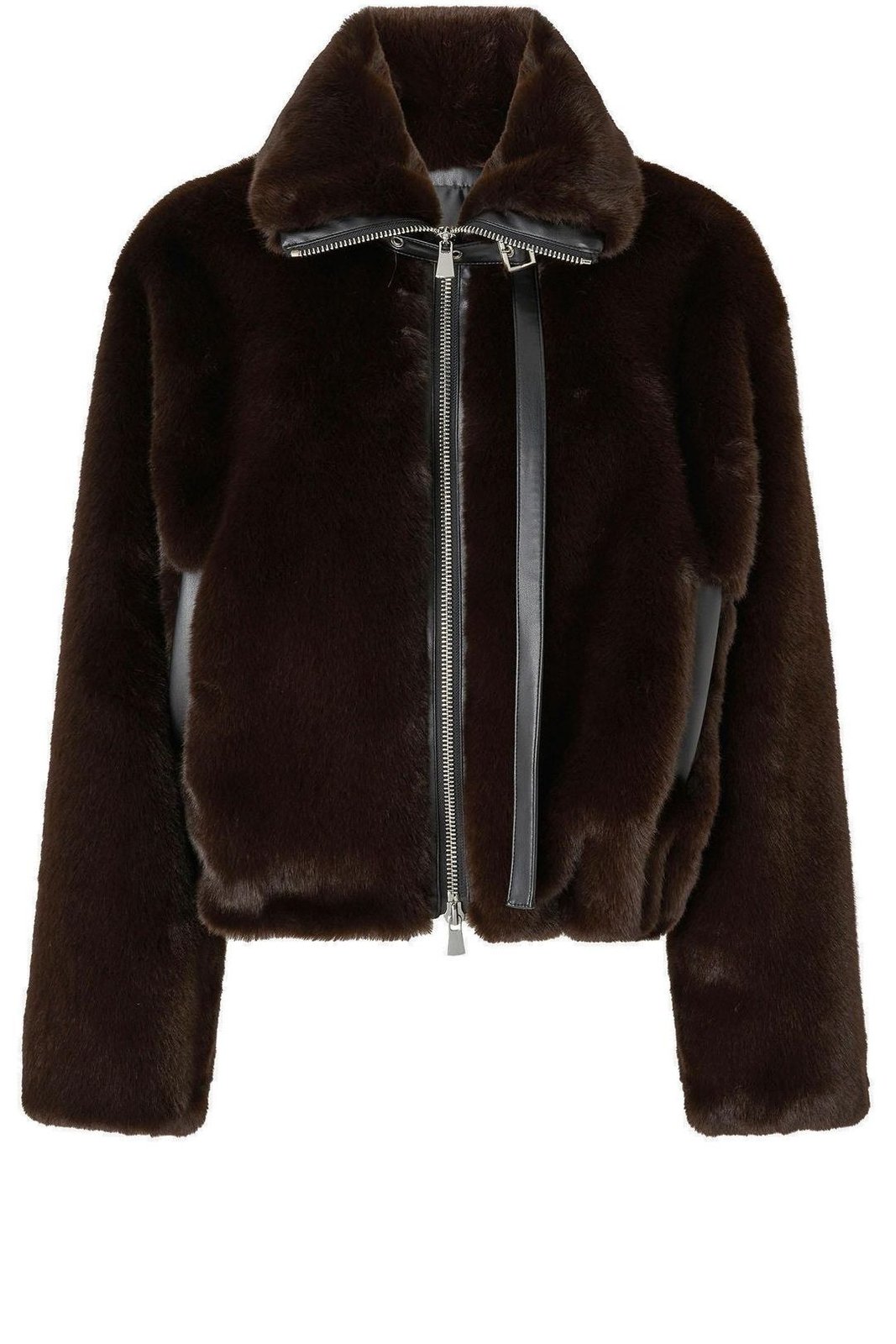 Pinko Estebana Short Mink-Effect Blouson