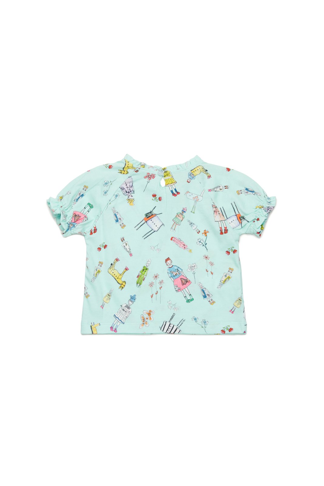 Marni Kids Rainbow Day Allover Print T-Shirt