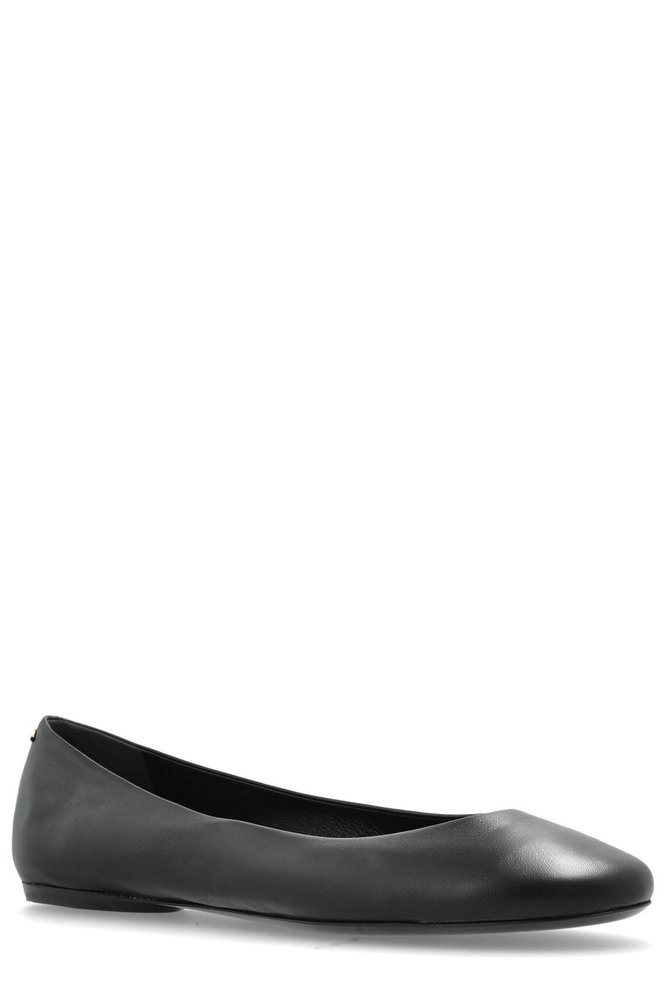 LANVIN 라운드 토 발레 플랫