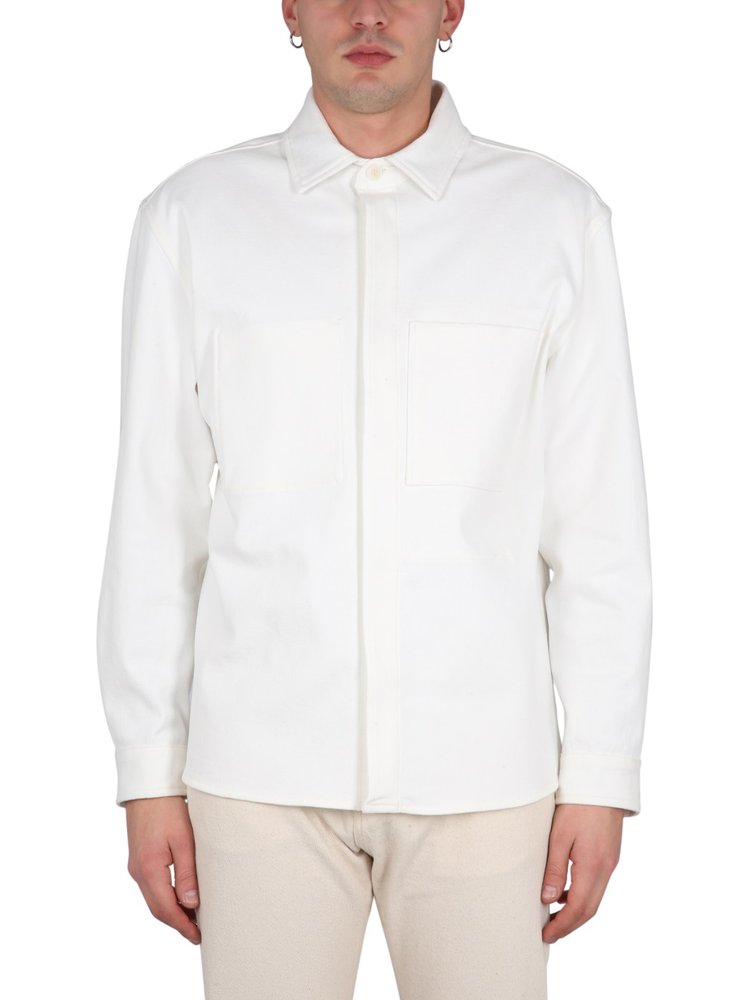 Zegna Buttoned Long-Sleeved Shirt – Cettire