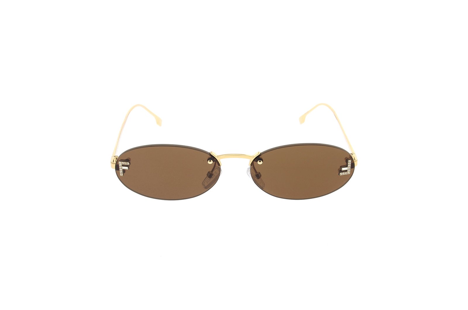 Fendi Eyewear Oval Frame Sunglasses