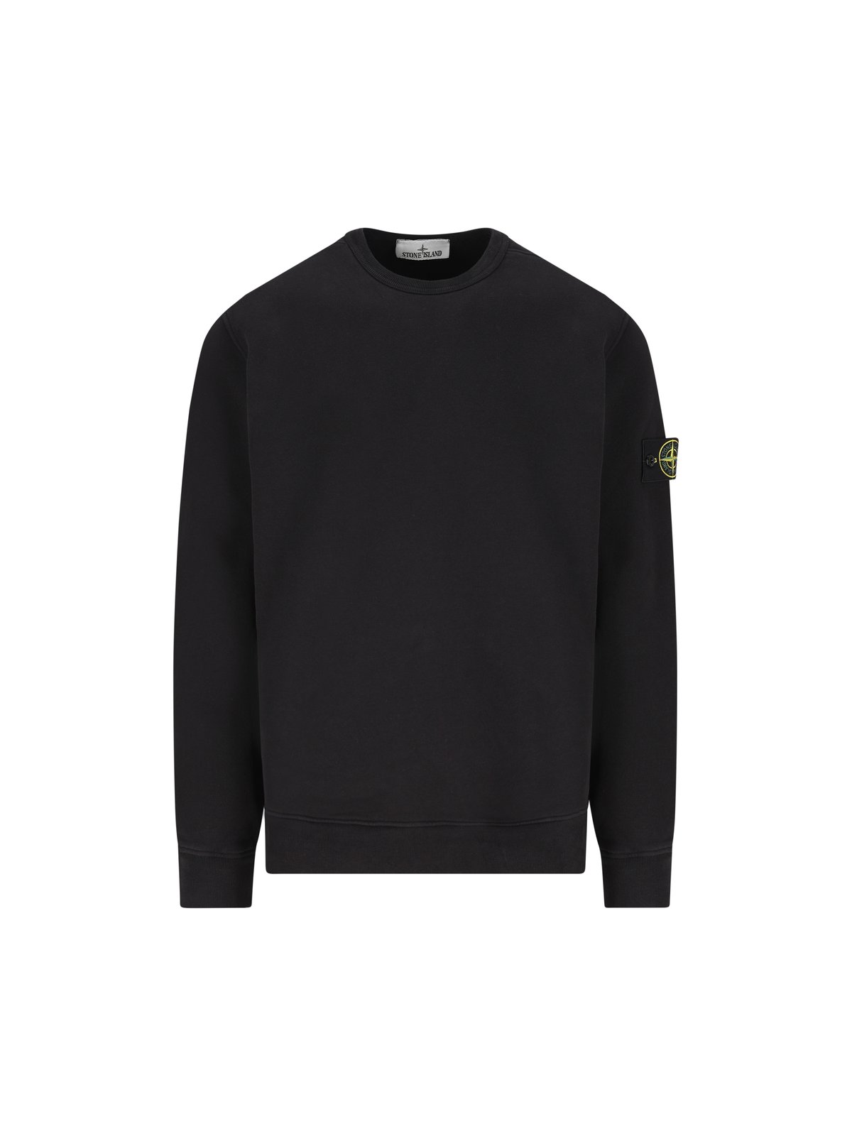 Stone Island Logo Patch Crewneck Sweatshirt