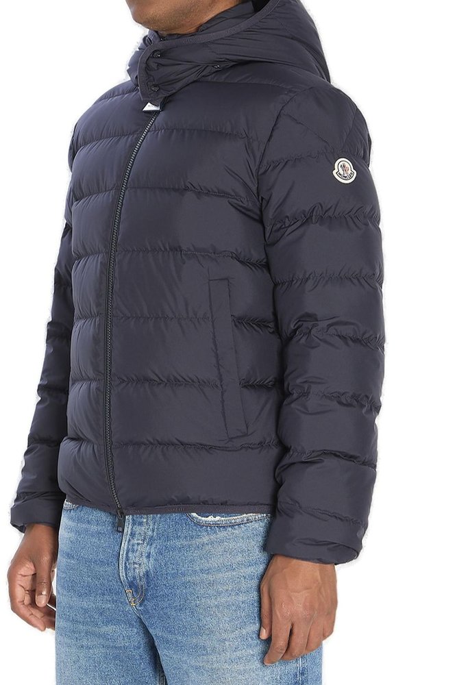 Moncler Hooded Zip-Up Padded Jacket – Cettire