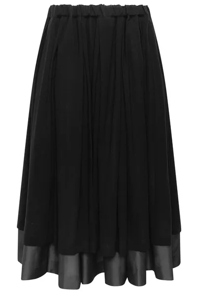 꼼데가르송 Comme Des Garçons 플리츠 미디 스커트