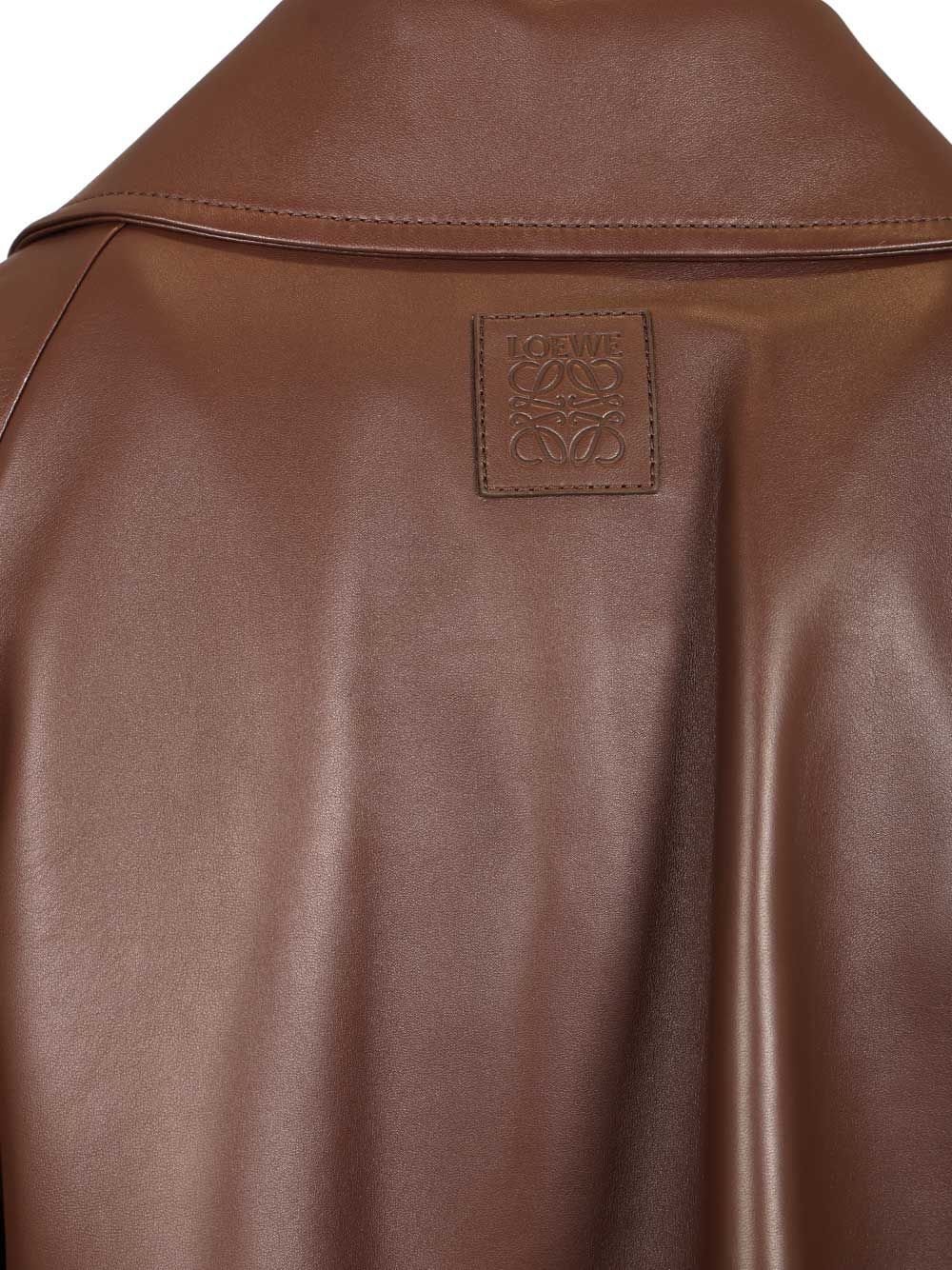Loewe Anagram Embossed Belted Jacket