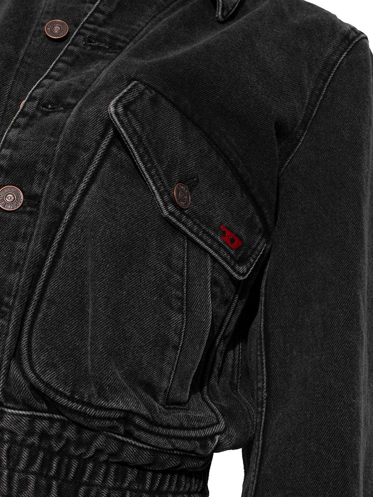 De-Tracy Buttoned Denim Jacket – Cettire