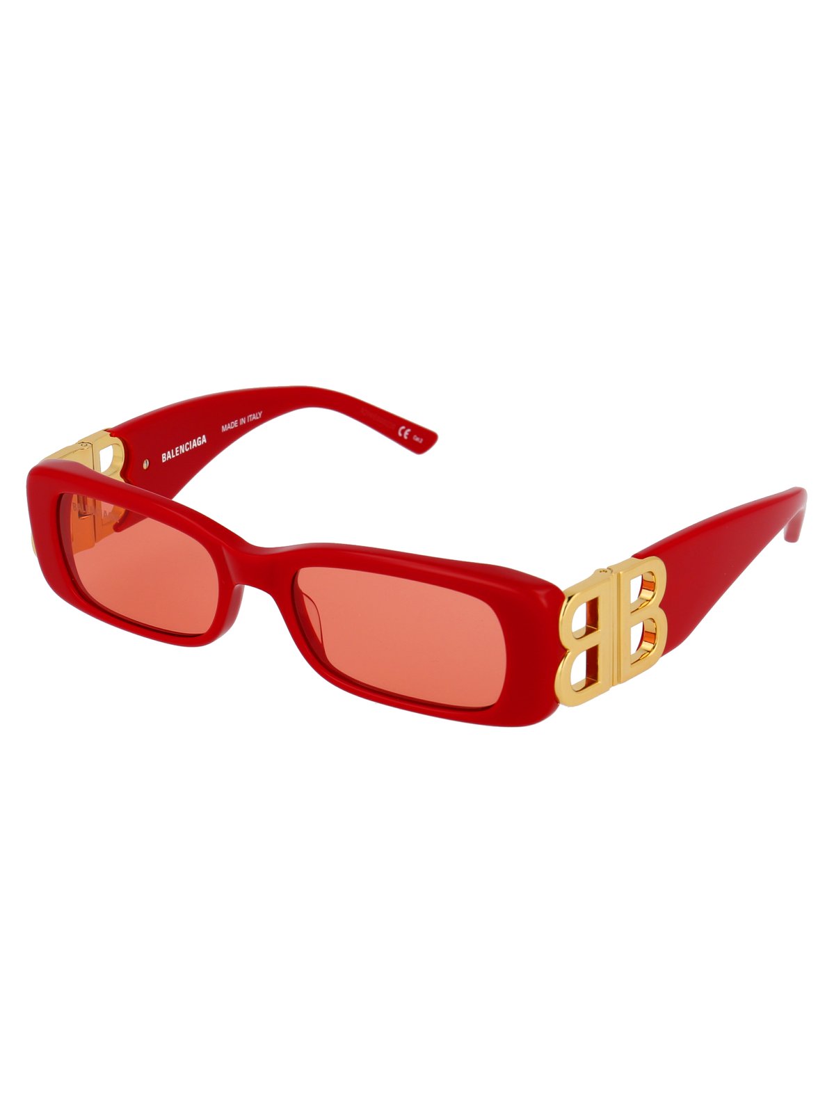 Balenciaga Eyewear Dynasty Rectangular-Frame Sunglasses