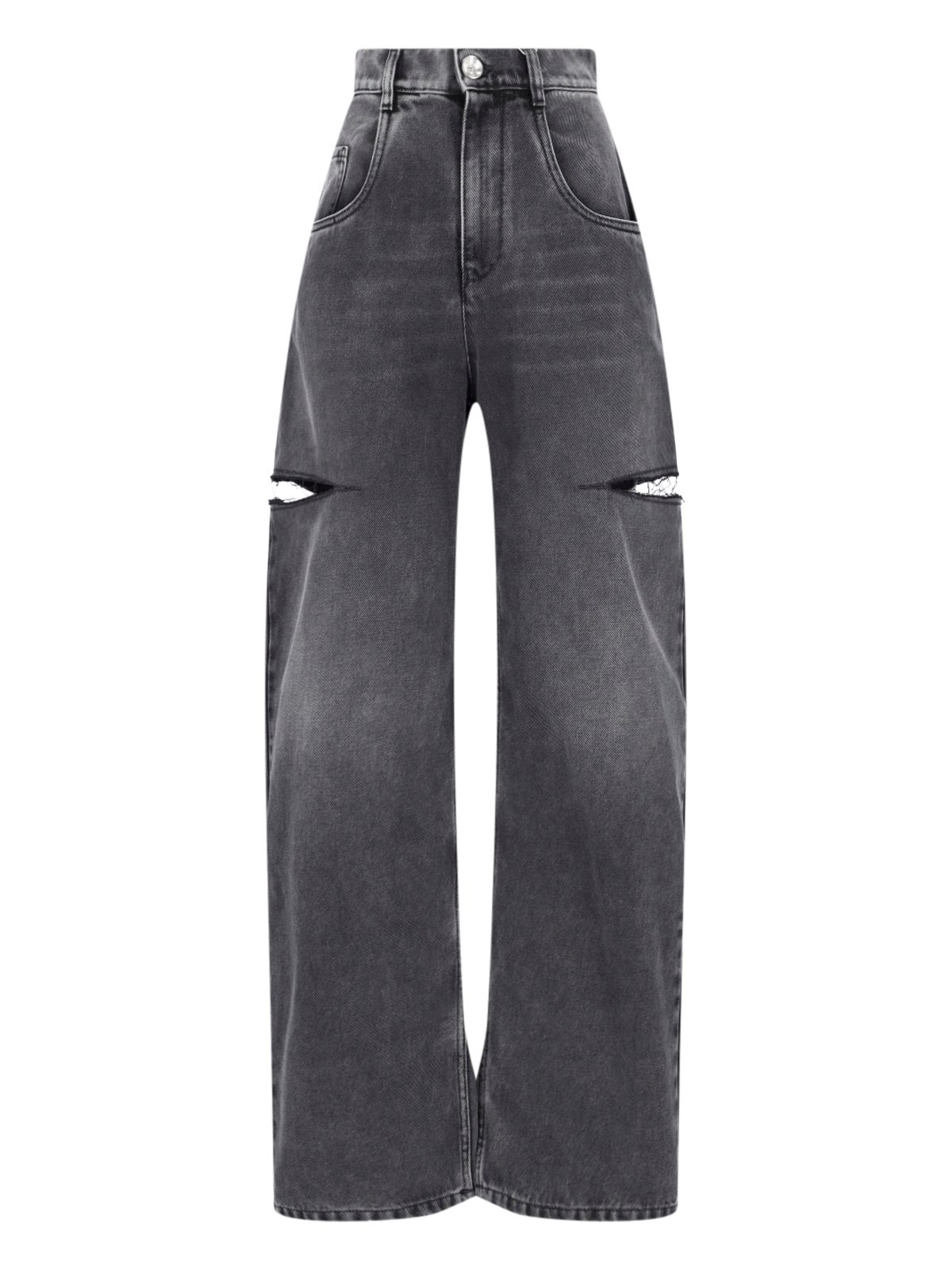 Maison Margiela High-Waist Tapered Leg Jeans