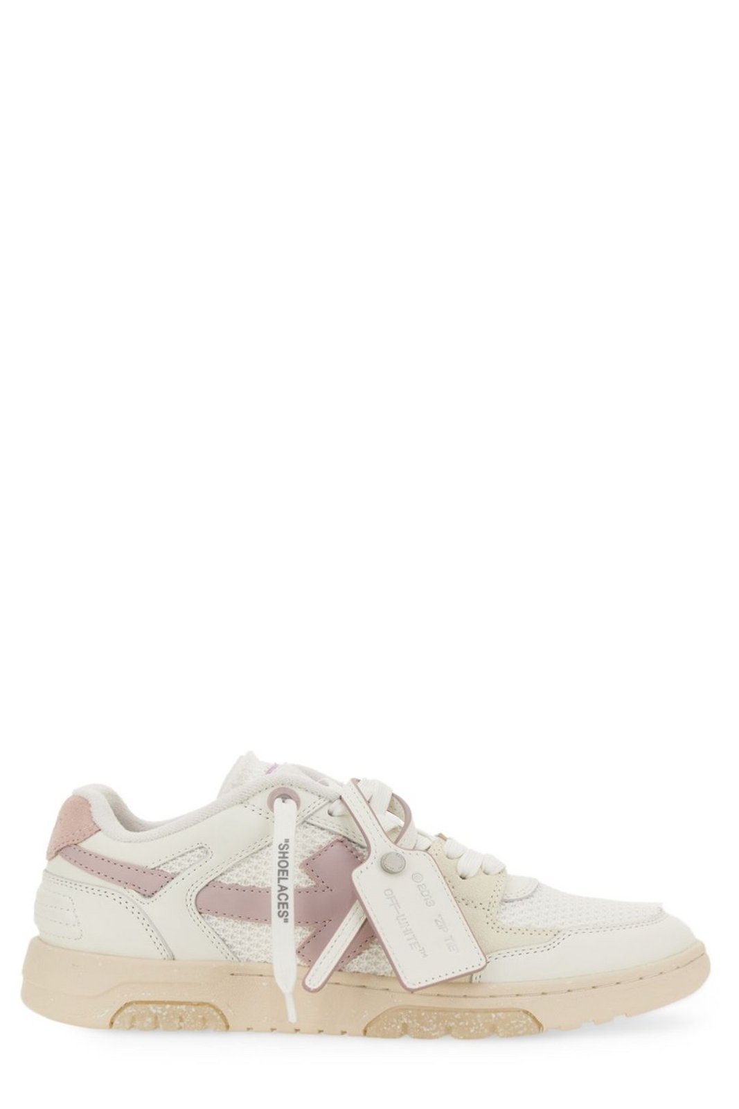 오프화이트 Slim Out Of Office 레이스업 스니커즈 OWIA276C99LEA003 0136
