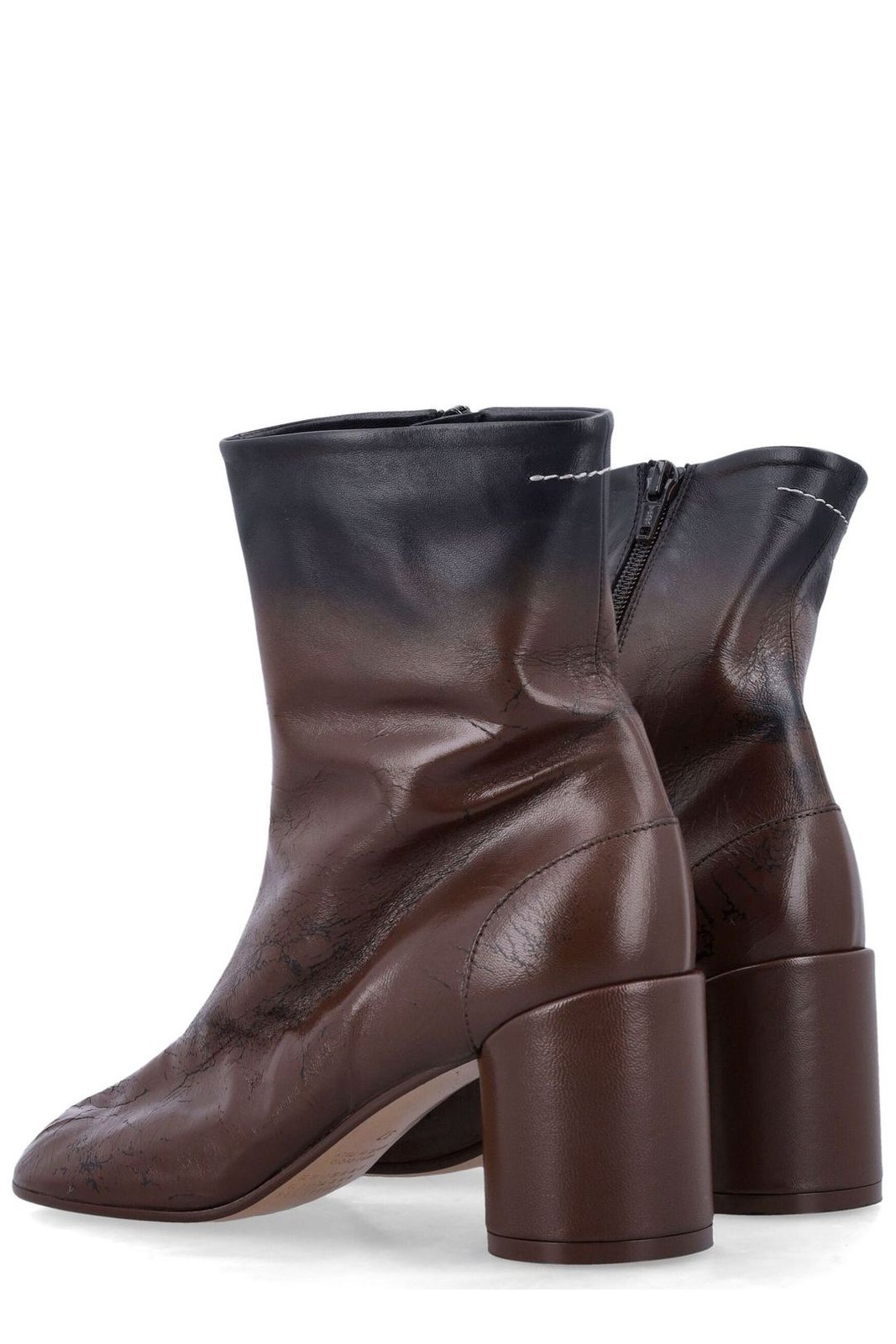 MM6 Maison Margiela Zip-Up Ankle Boots