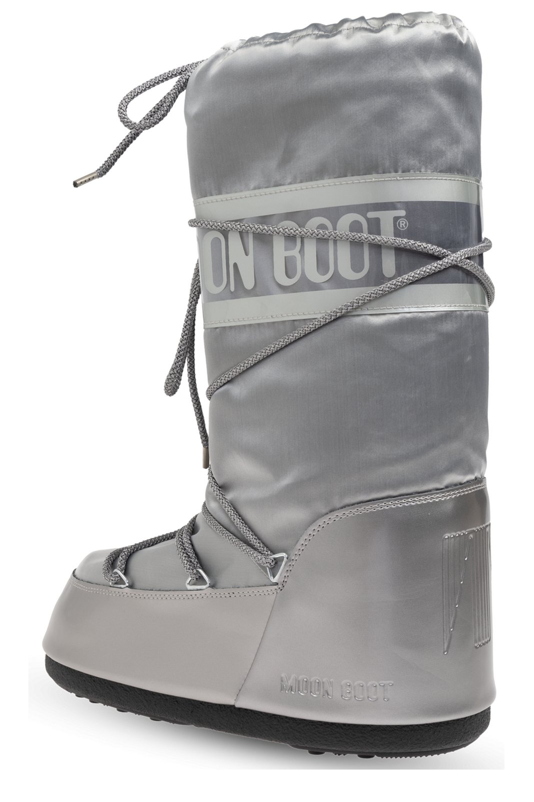 Moon Boot Icon Glance Satin Lace-Up Snow Boots