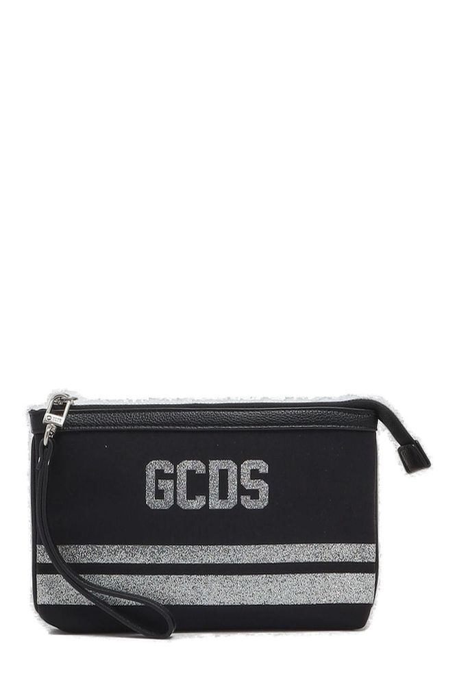 Gcds Kids 로고 프린트 클러치백