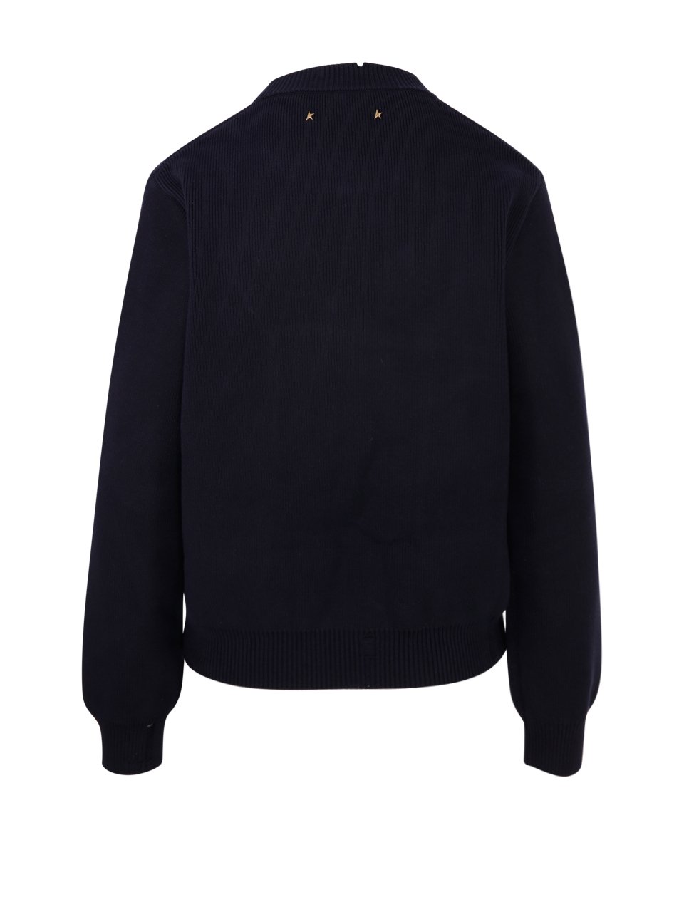 Golden Goose Deluxe Brand Distressed Logo Patch Jumper